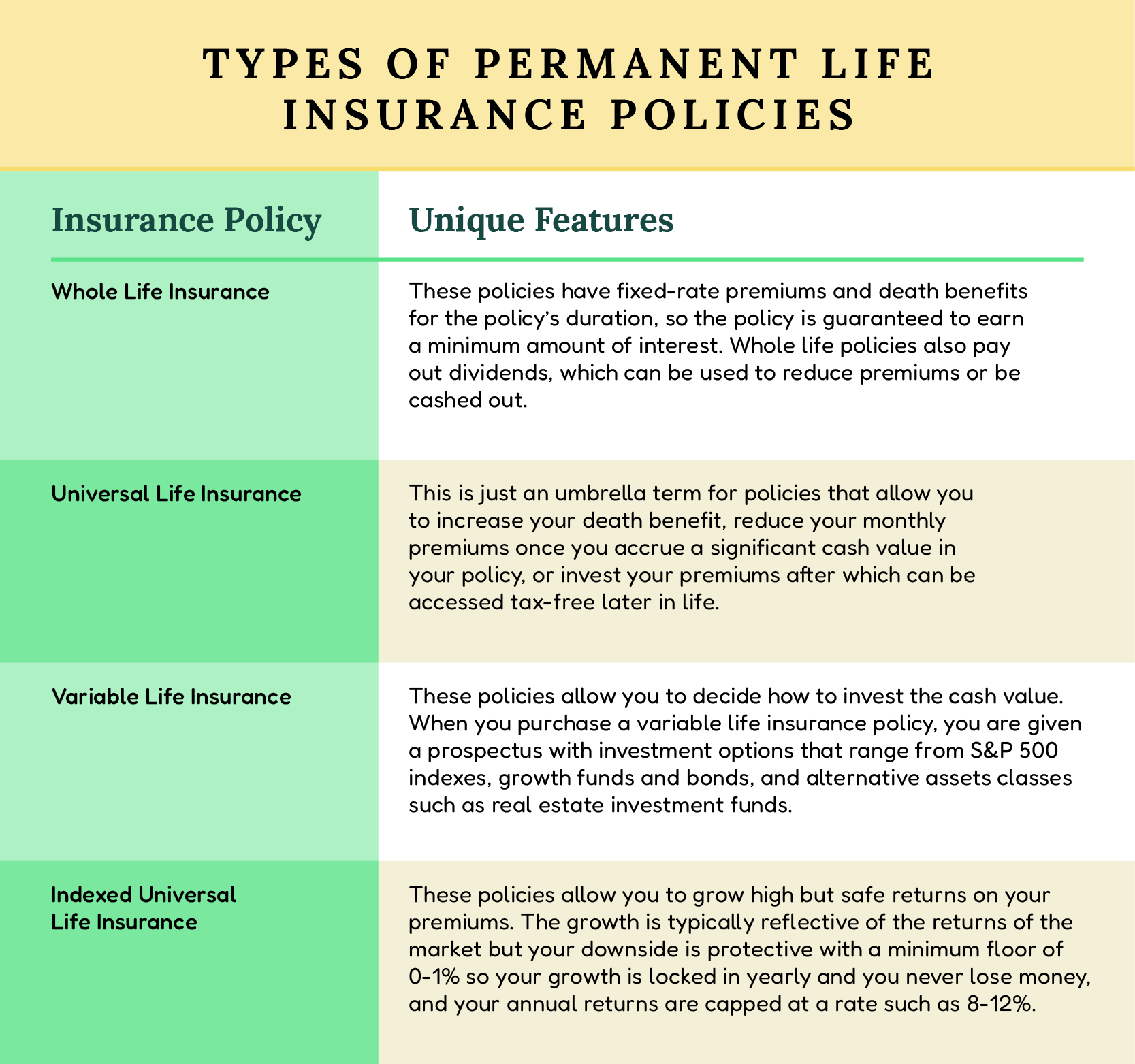 permanent life insurance